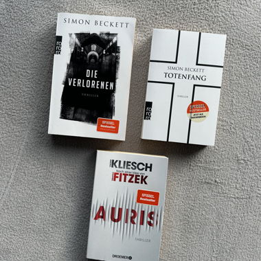 3 Bücher Thriller Simon Beckett & Fitzek