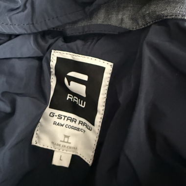 Manteau long léger G-Star Raw Bleu Gr. L