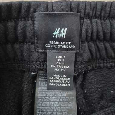 Pantalon de survêtement H&M noir