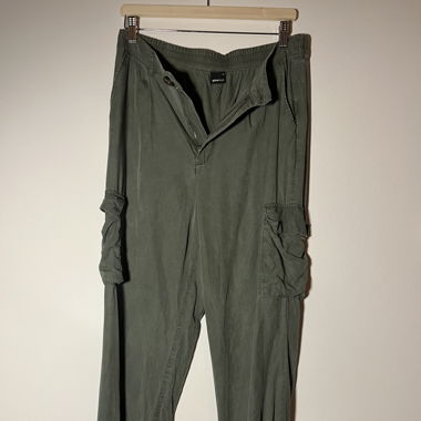 grüne Cargohose