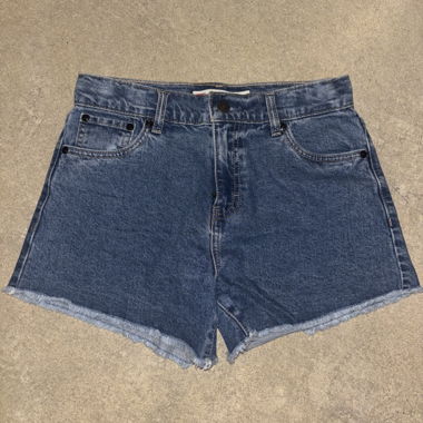 Short en jeans