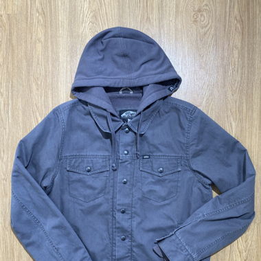 Vintage Vans Kapuzenjacke Gr. M grau