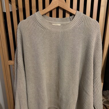 Dariadeh Bertra knitted jumper in natural