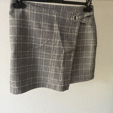 H&M Minirock Gr. 42 Karomuster Chic!
