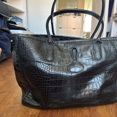 Sac à main noir Longchamp