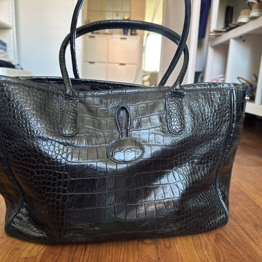 Sac à main noir Longchamp