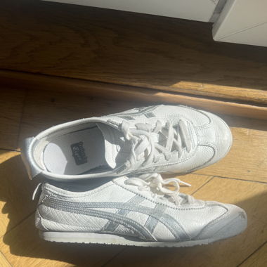 Onitsuka Tiger Silver Shoes