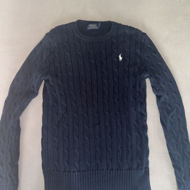 Polo Ralph Lauren cable-knit sweater navy