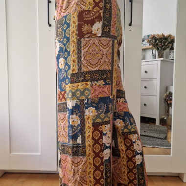Bunte Stoffhose
