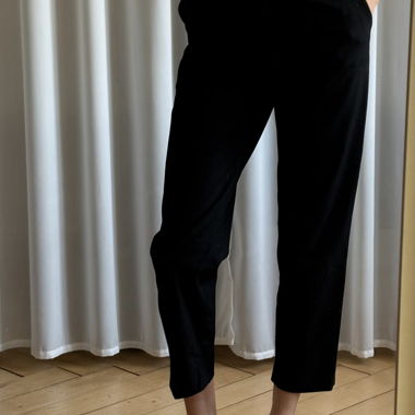 Black suit trousers from UNIQLO, S