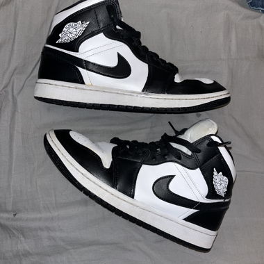 Jordan 1 blanc/noir