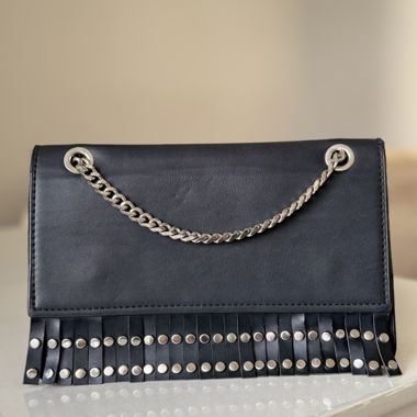 ZARA Shoulder Bag with Studs - like new