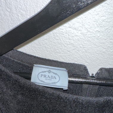 Robe Prada daim velour 