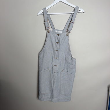 Abito salopette in denim