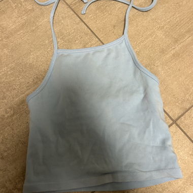 Hellblaues Tragetop XS