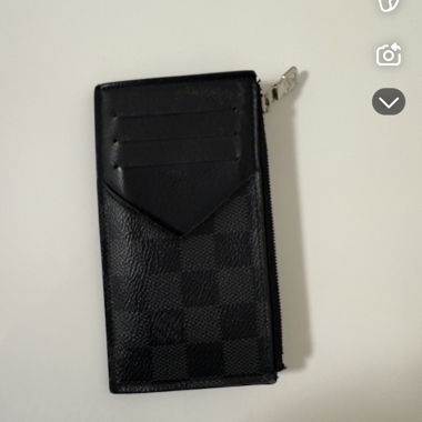 Portacarte Louis Vuitton con scomparto per monete