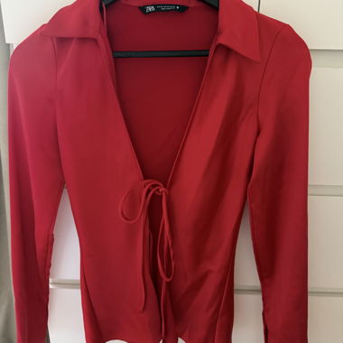 Zara Satin Top