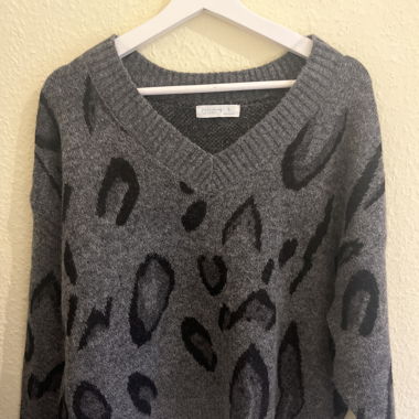 leopard sweater 