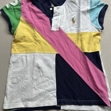 Polo enfant coloré