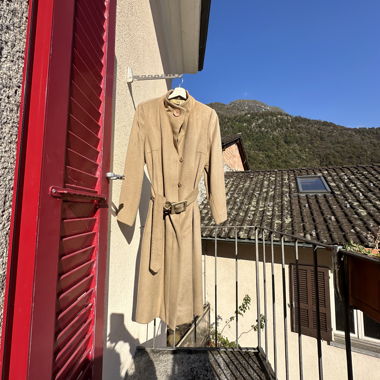 vintage wool & cashmere coat