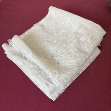 Paire de rideaux blancs dentelle