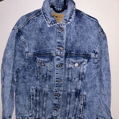 Oversized Jeans Jacke