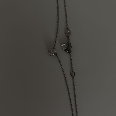 Collana Swarovski con pendenti in cristallo