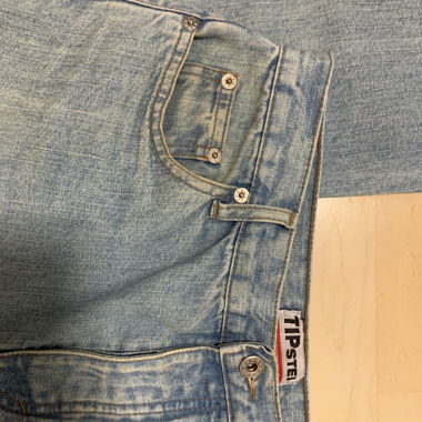 Hellblaue BootCut TIPSTER