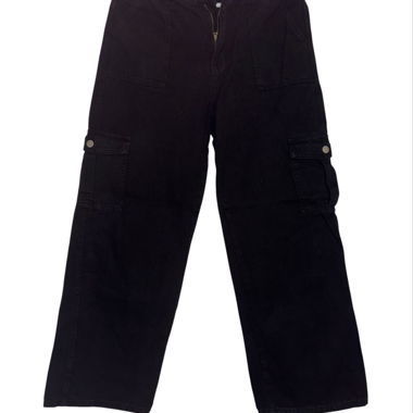 Pantaloni cargo neri