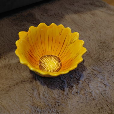 Sonnenblumen-Schale Keramik