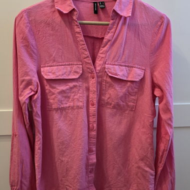Pink Shirt by Vero Moda