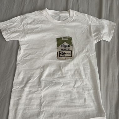 T-Shirt Zurich or Nowhere bianco