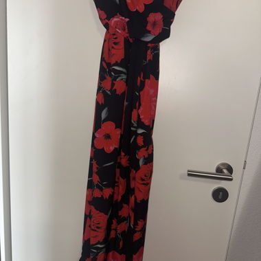 Blumenkleid mit Rosen
