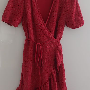 Sommerliches Wickelkleid 