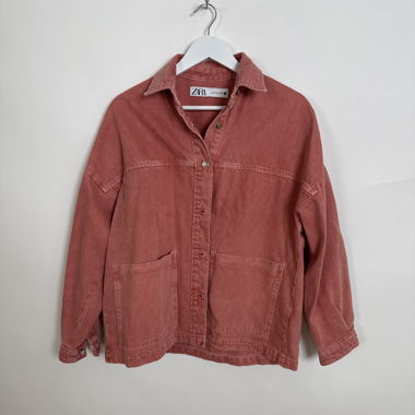 Overshirt in denim Zara