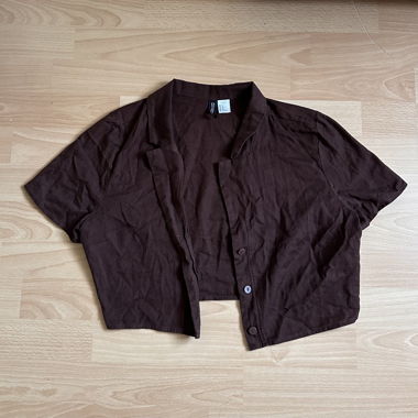 H&M Cropped Shirt Gr. 40