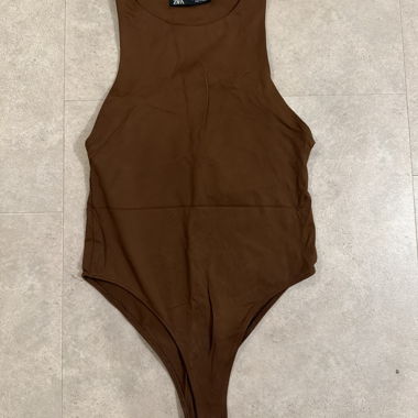 Body marrone Zara