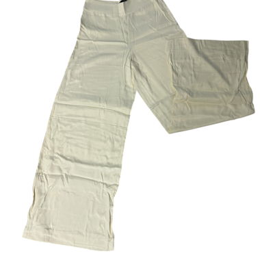 Pantaloni in raso beige ZARA