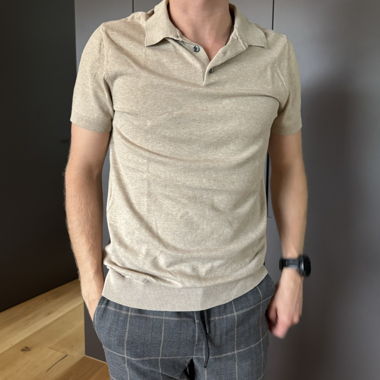 Poloshirt beige