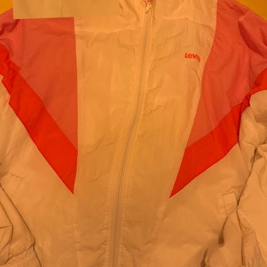Levi’s Windbreaker Jacket white pink M