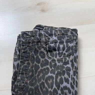Leo print pants / Size 38
