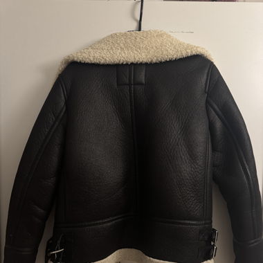 Leder Jacke