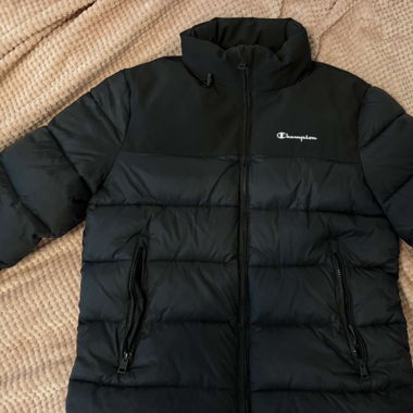 Champion Black Puffer Jacket (Men’s Size L)
