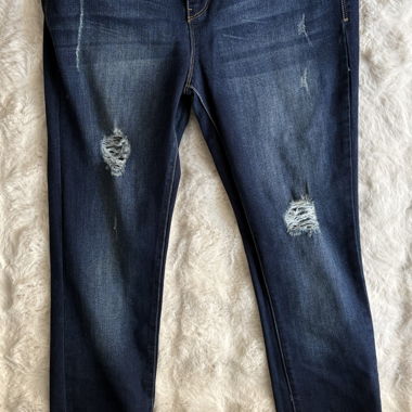 GUESS Skinny-Jeans Blau
