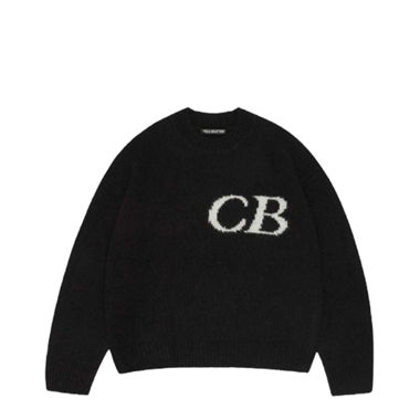 Cole Buxton Black Knit Jumper