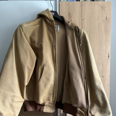 Sweat à capuche beige