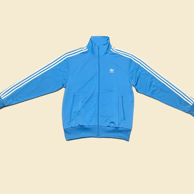 Adidas Trackjacke blau