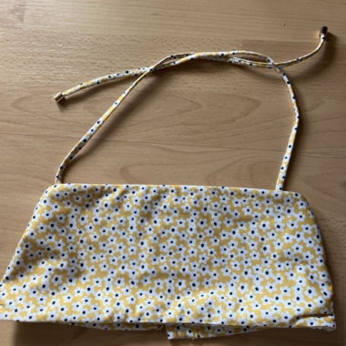Top bikini PALMAR giallo a fiori