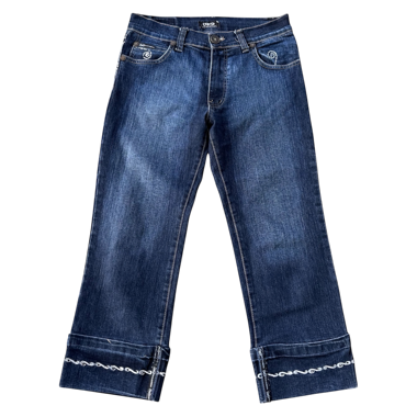 D&G 3/4 Jeans con strass