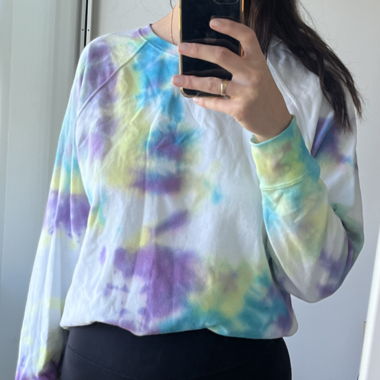 DIY Tie Dye Pullover